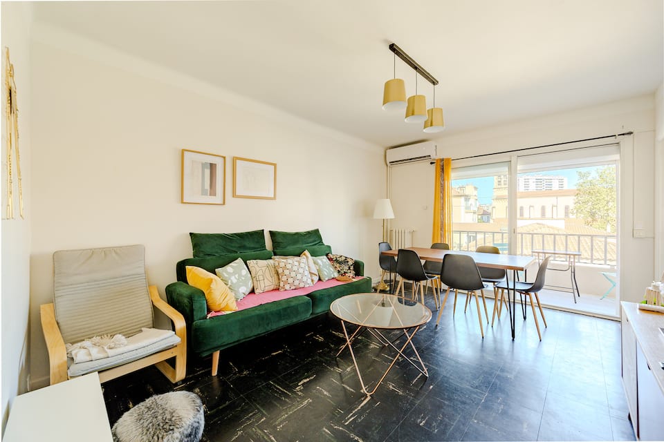 T3 Mourillon - Clim, parking, vie de quartier