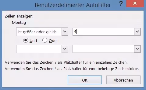 CSV Autofilter