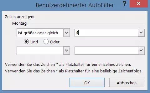 CSV Autofilter