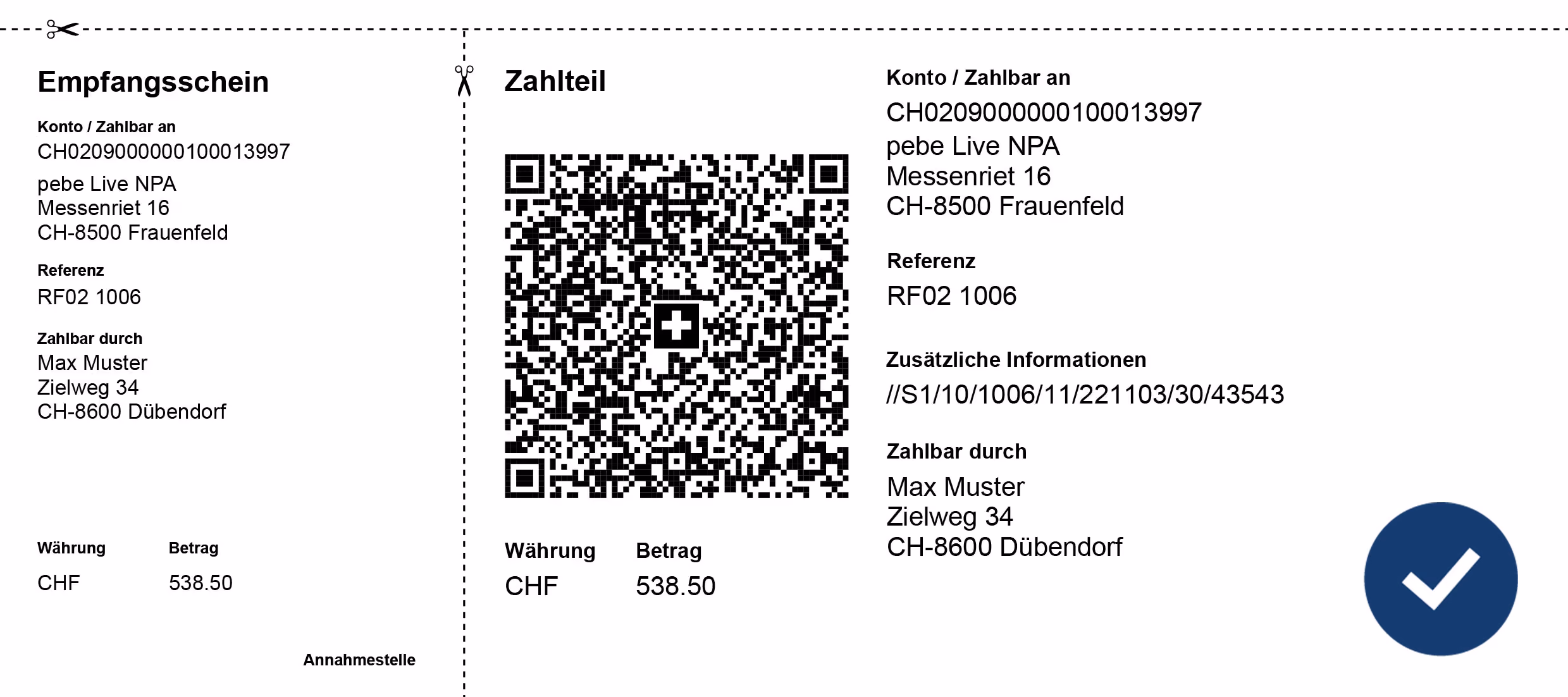 QR Rechnung erstellen