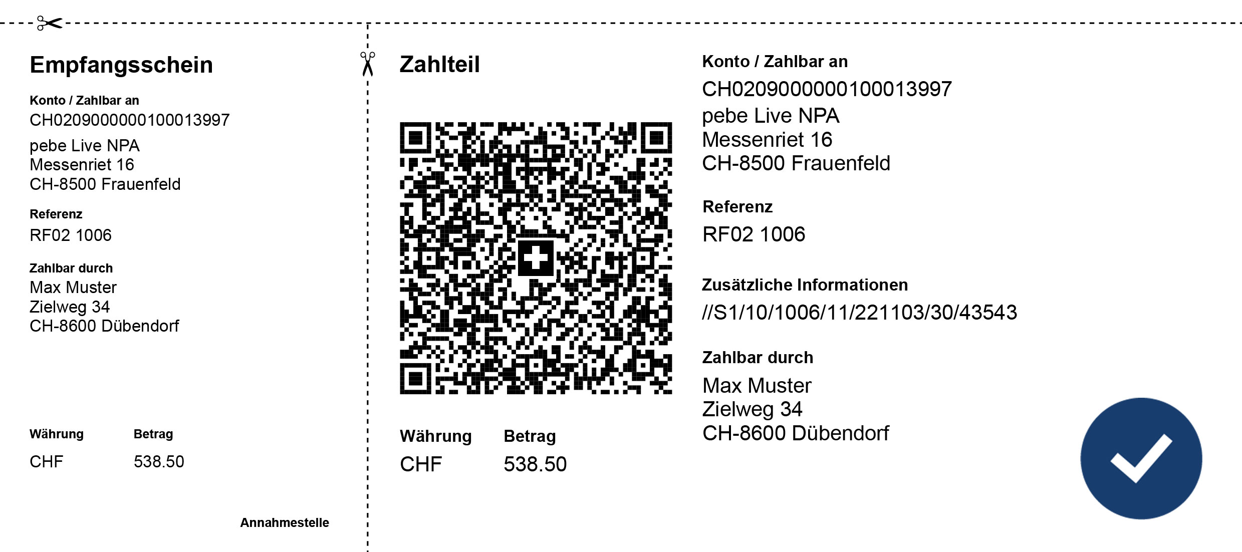 QR Rechnung erstellen