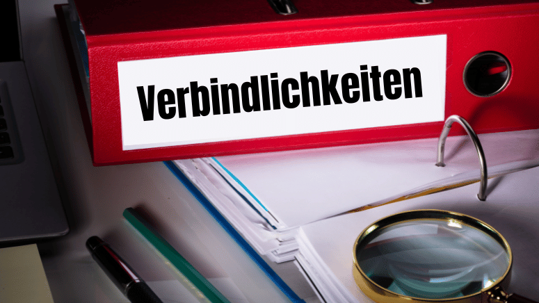 Verbindlichkeiten in der Buchhaltung