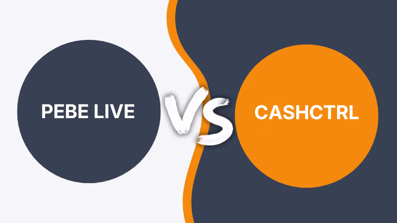 Vergleich pebe Live und CashCtrl