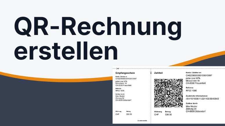 QR-Rechnung erstellen einfach