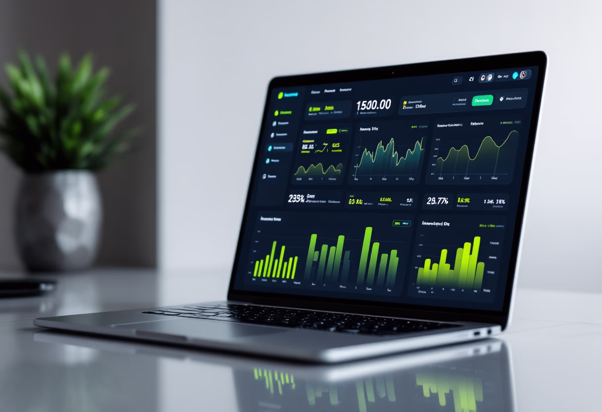 [interface] image of software interface on a desktop (for an ai fintech company)
