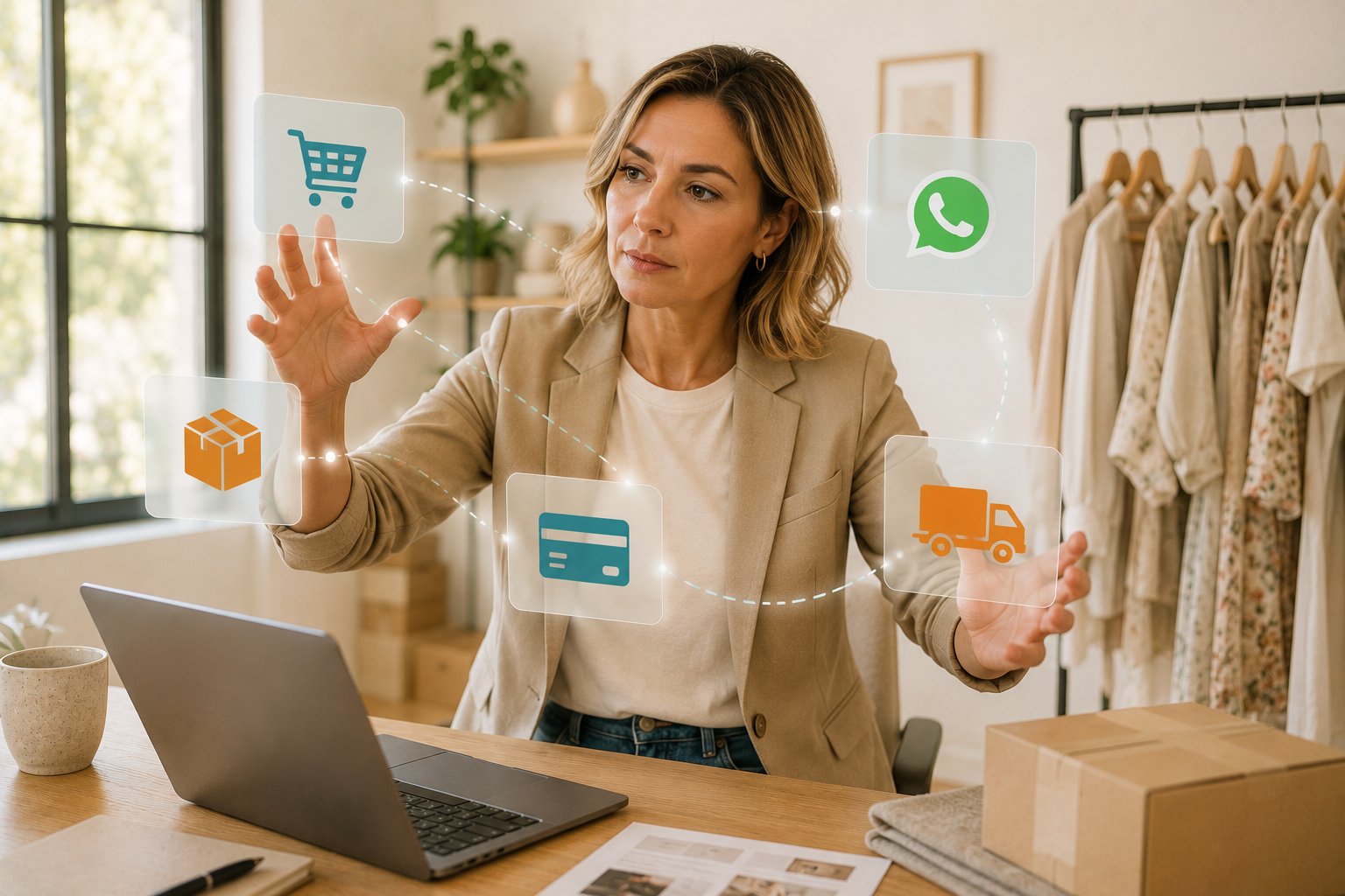 Stack WhatsApp eCommerce con Kommo