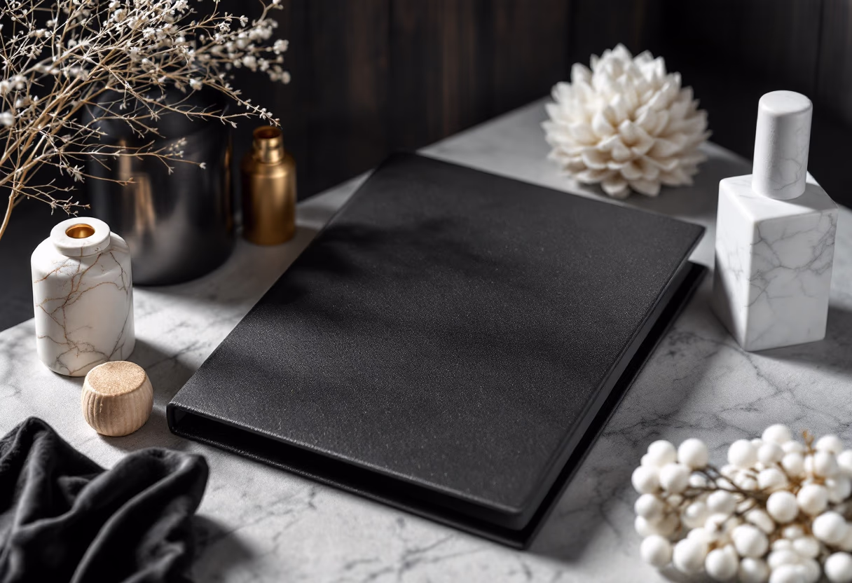 image of menu with treatments (for a salons & spa)