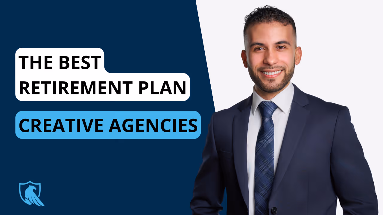 Best retirement plan for creative agencies blog thumbnail featuring CPA Jose Cardenas