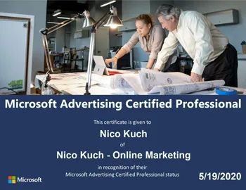 Microsoft Advertising Zertifizierung