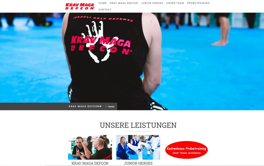 KravMaga Sauerlach Webdesign