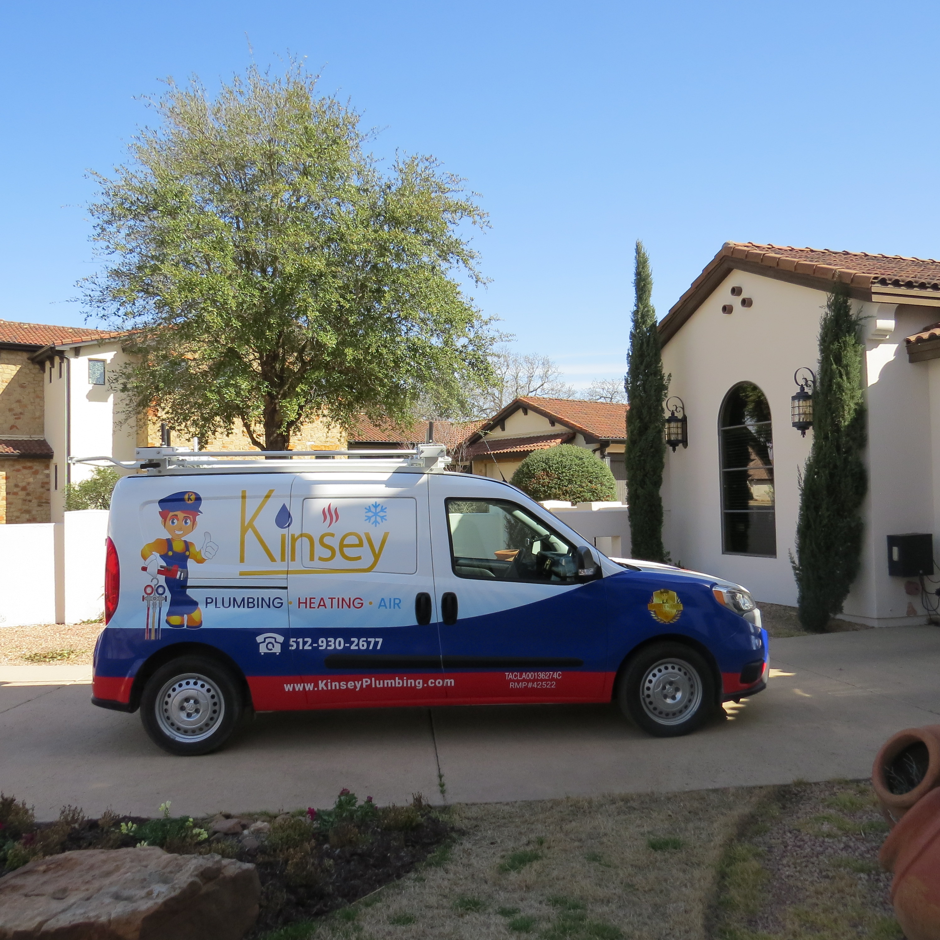 Leak testing specialist from Kinsey Plumbing in Cedar Park, TX