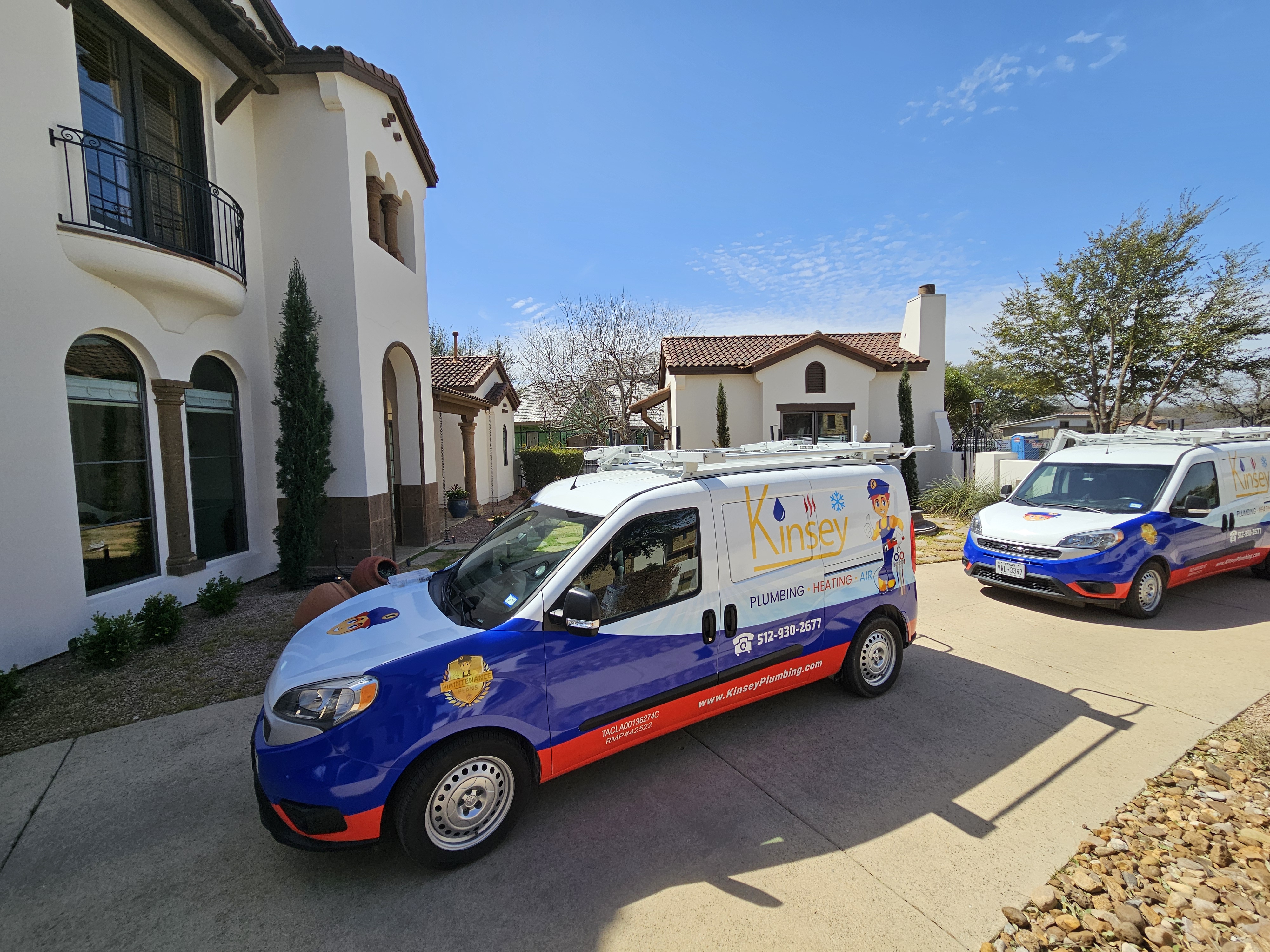 Kinsey Plumbing & Air septic conversions technician serving Austin, TX