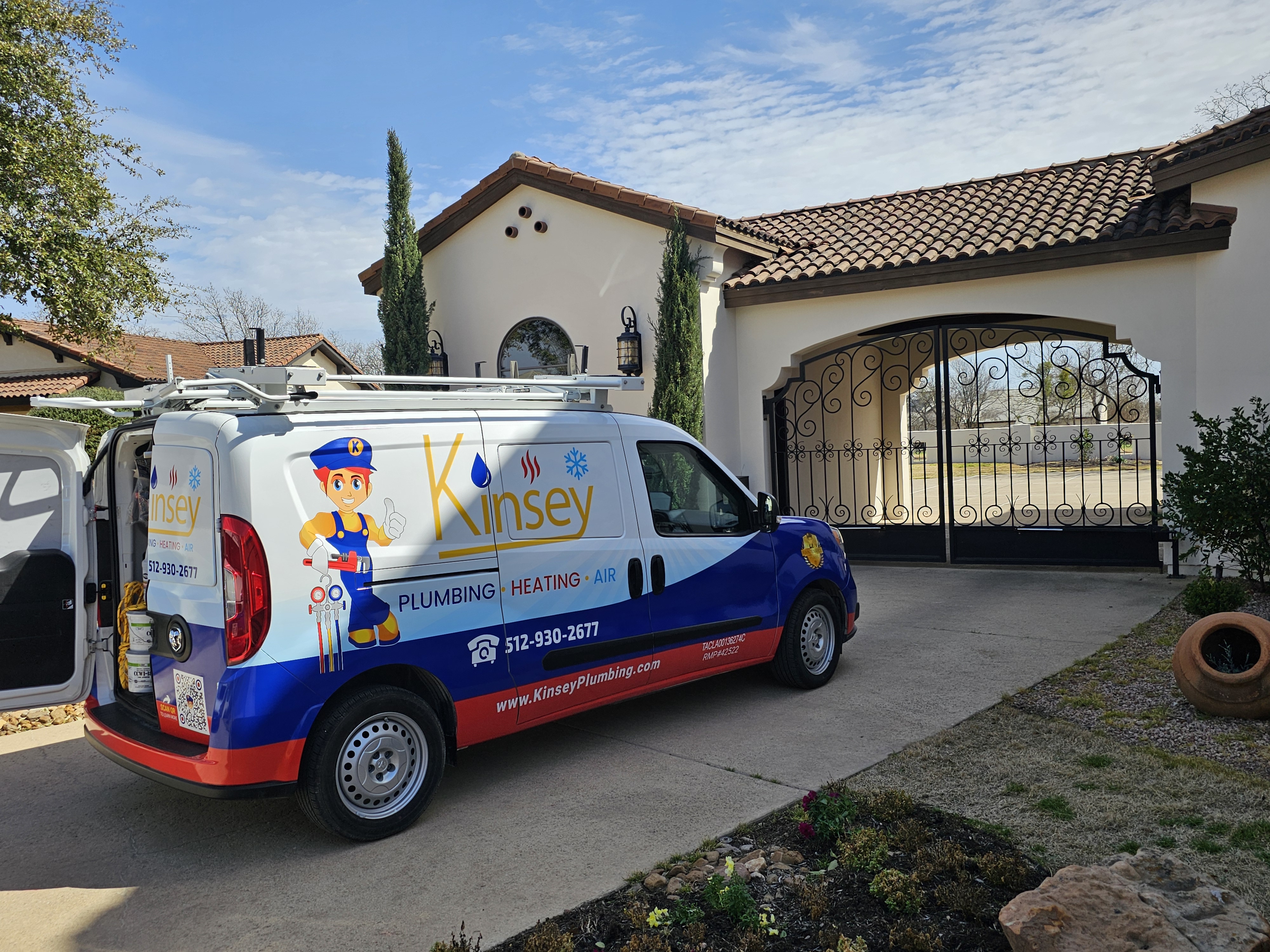 Kinsey Heating & Air providing ac tune-up in Cedar Park, TX