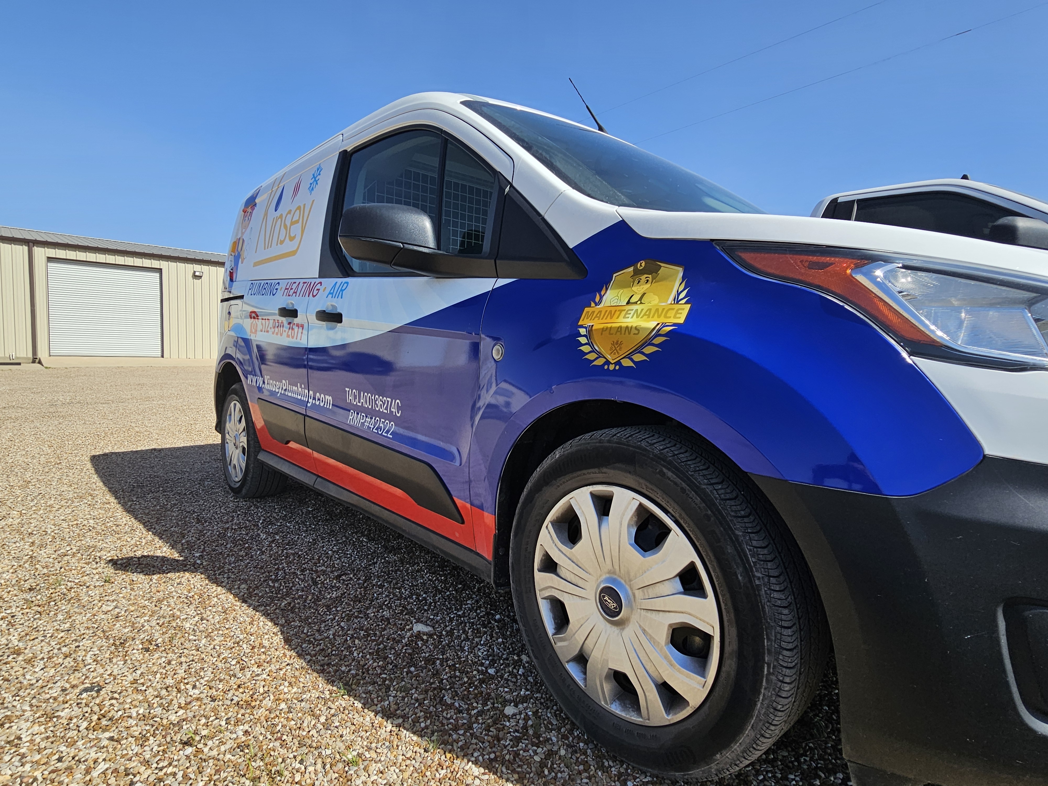 Round Rock TX home furnace install — Kinsey Plumbing & Heating