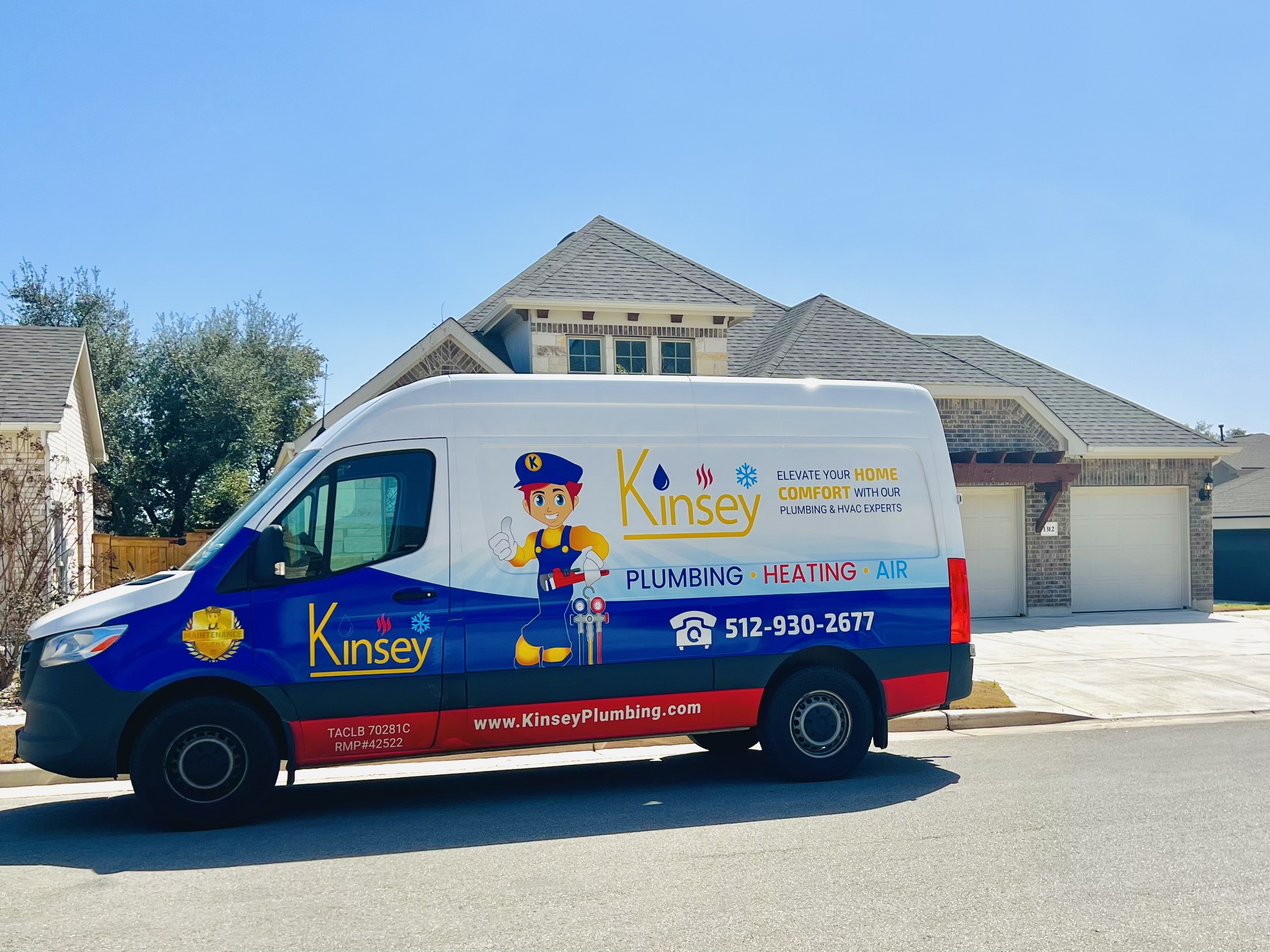 Kinsey Plumbing technician performing faucet & fixture installation & repair in Austin, TX