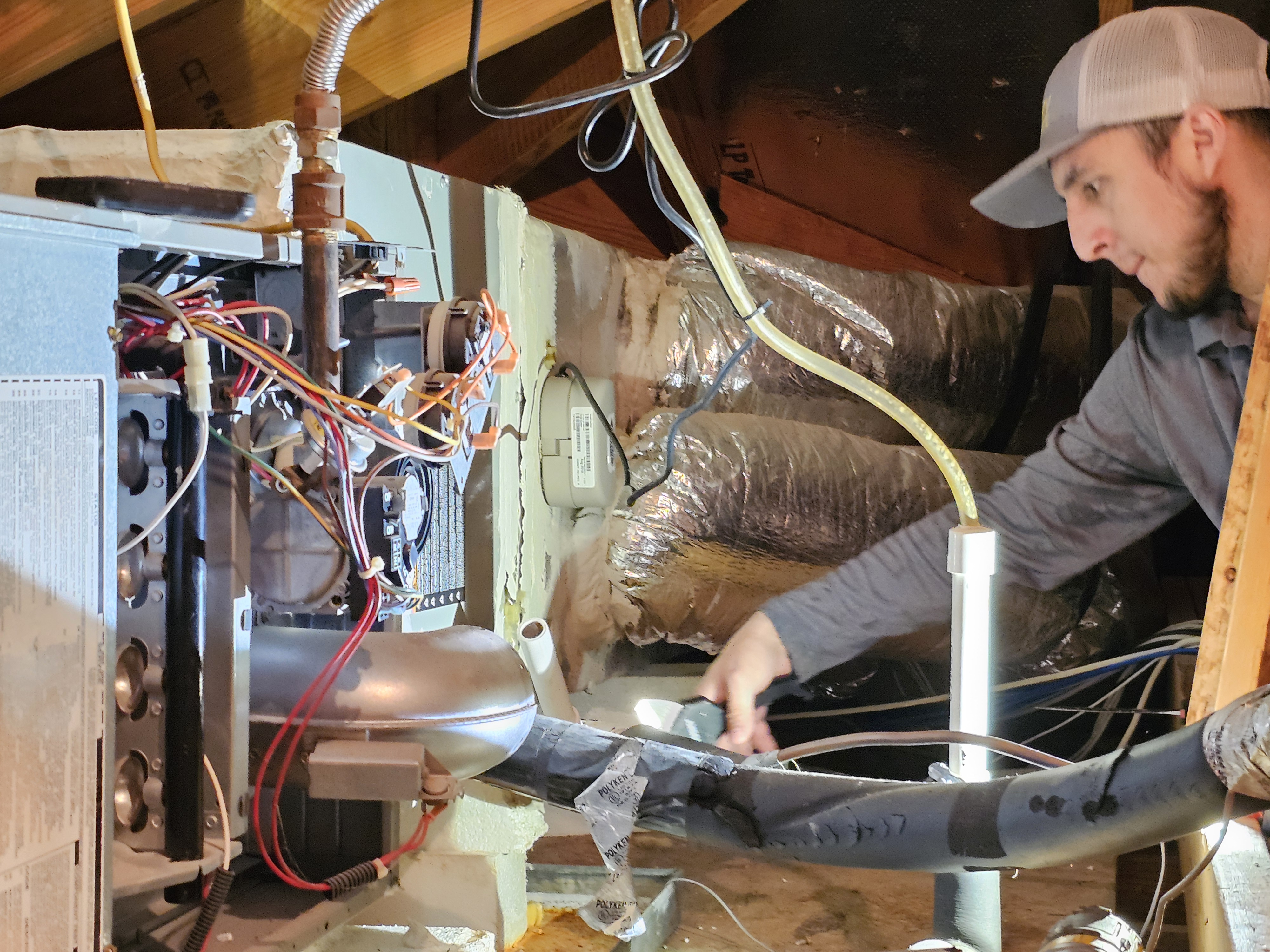 Kinsey Heating & Air providing re-piping in Austin, TX