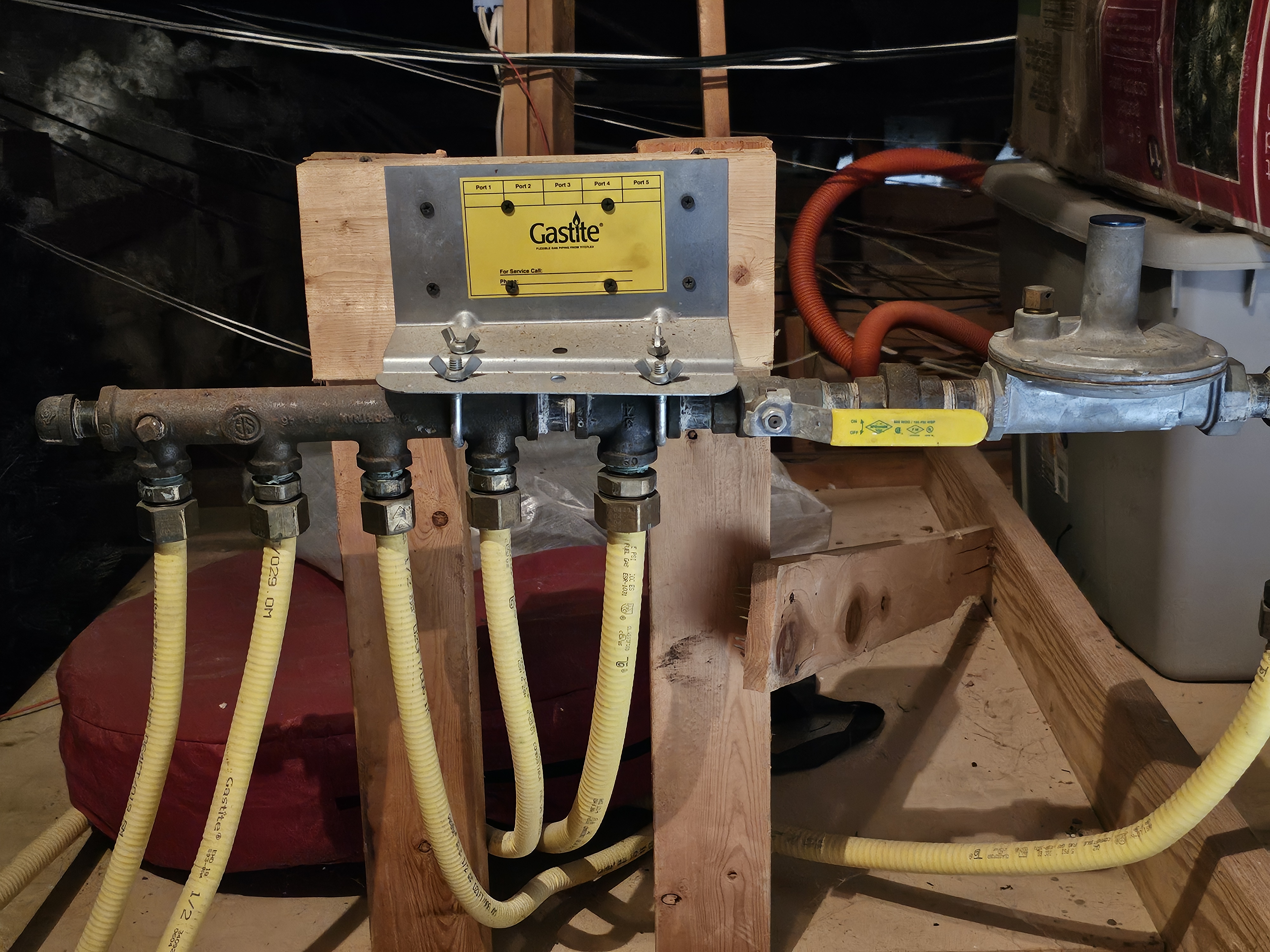 Kinsey technician on a water softener installation job in Austin, TX