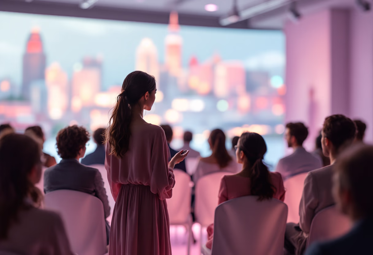 image of a transportation seminar for a mobility and transportation company