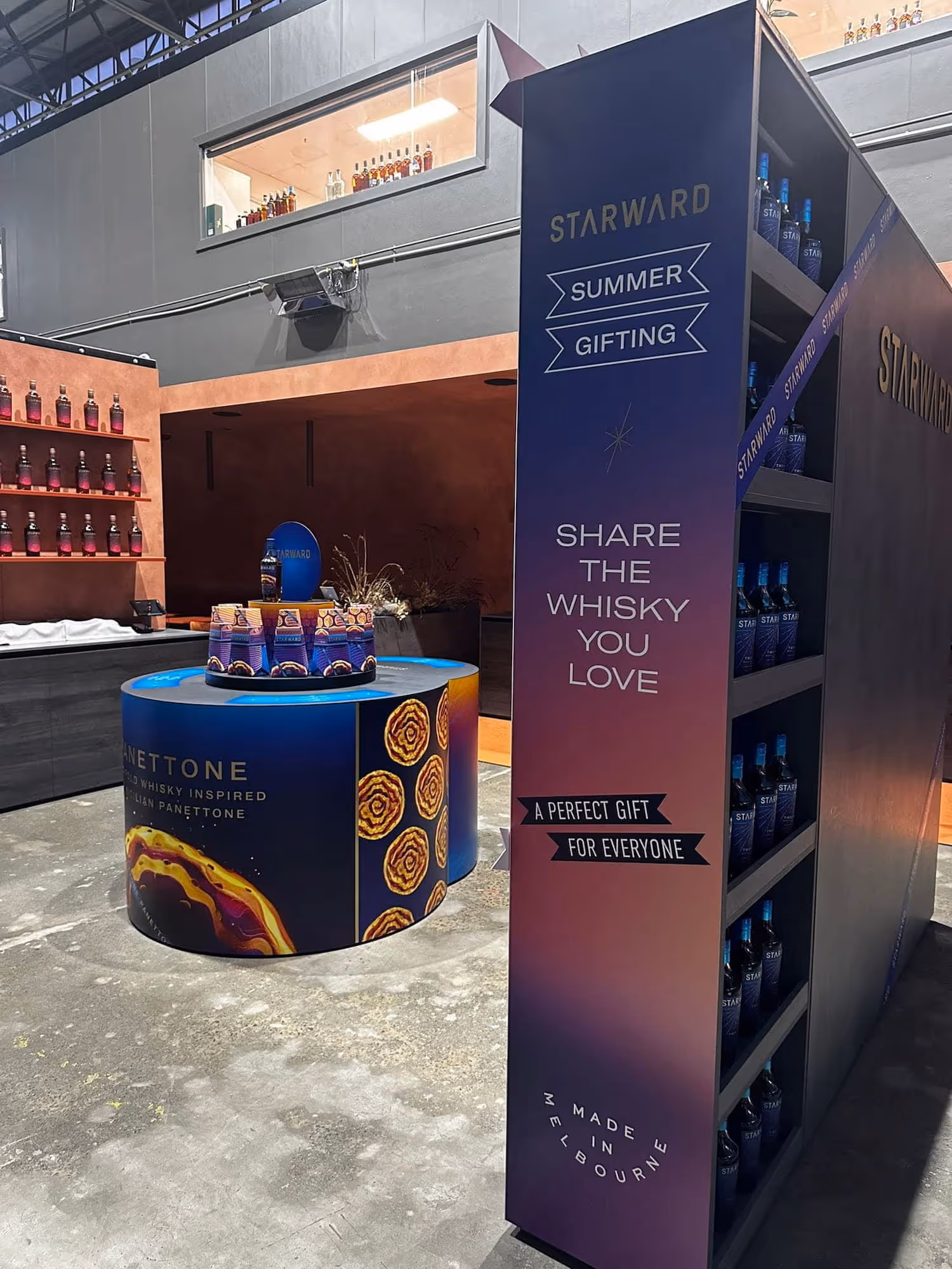 Starward Whisky retail launch, environmental graphics and POS