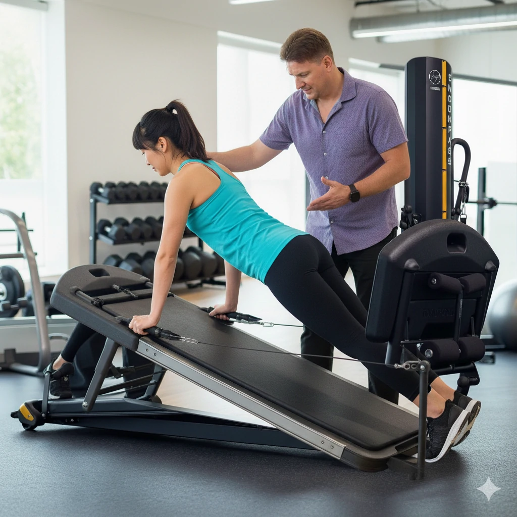 Gravity Training System at TSquared Vancouver personal training studio, 180 W Georgia Street