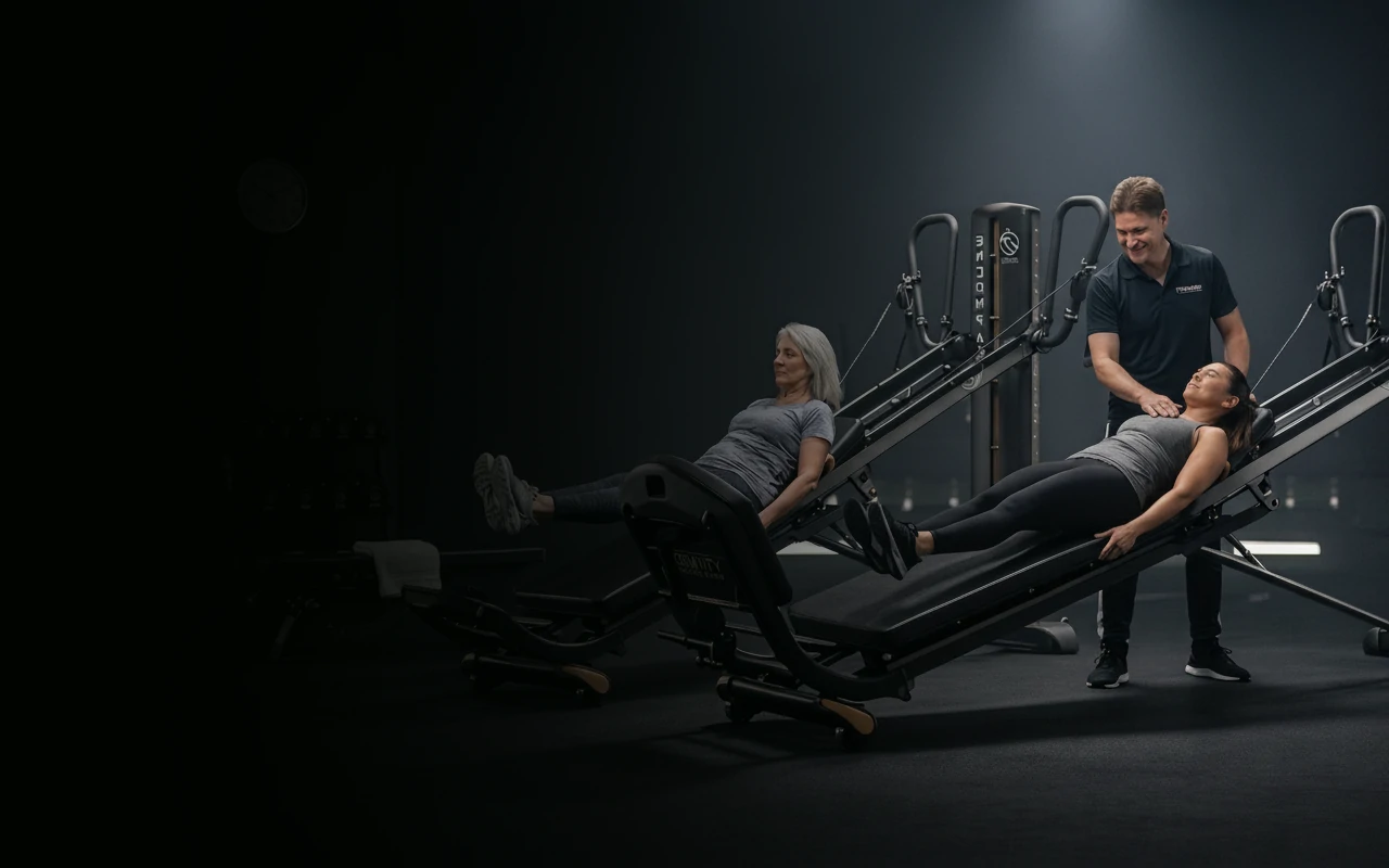 Beginner group training session at TSquared Personal Training in downtown Vancouver