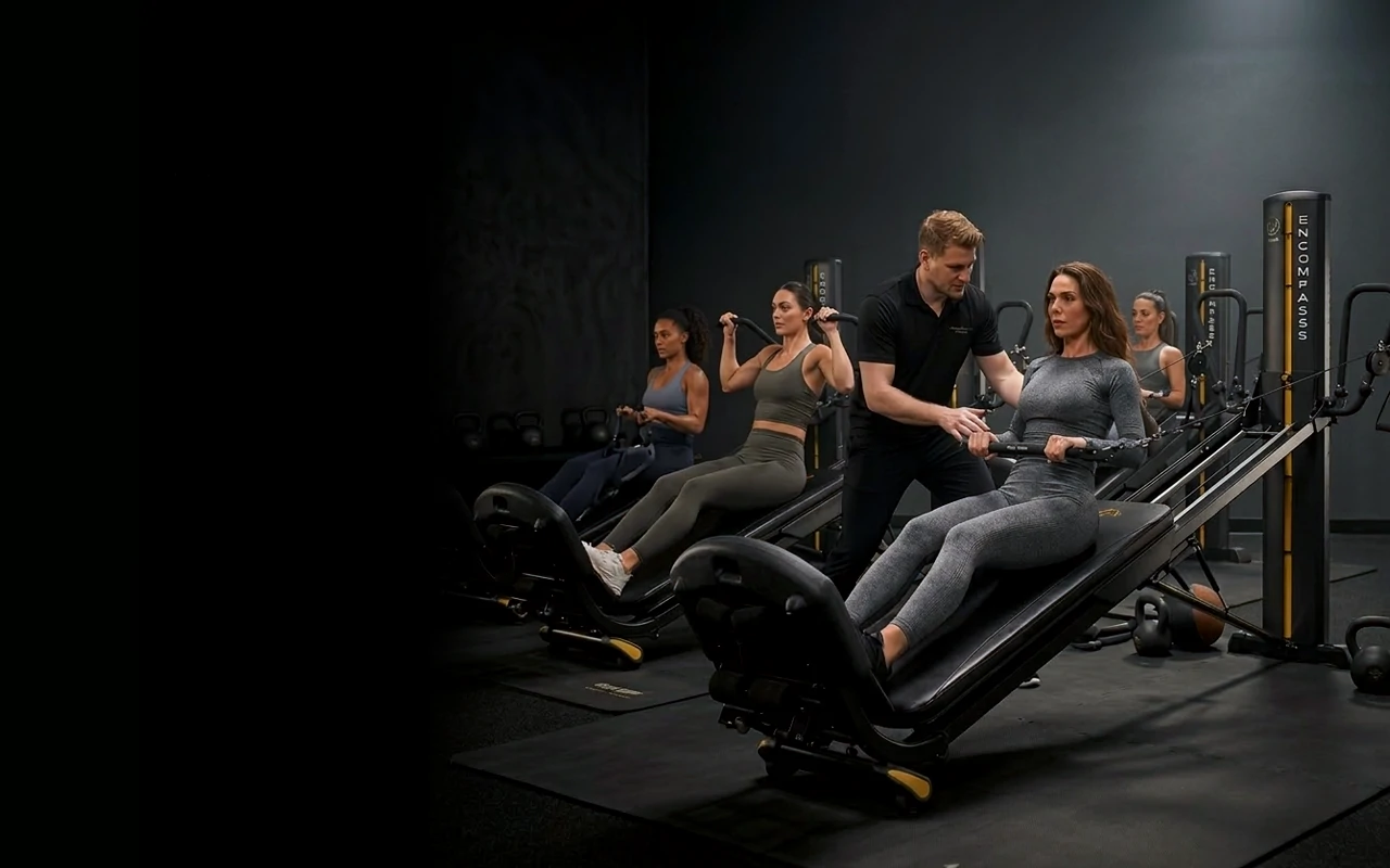 Women’s training session at TSquared Personal Training in downtown Vancouver