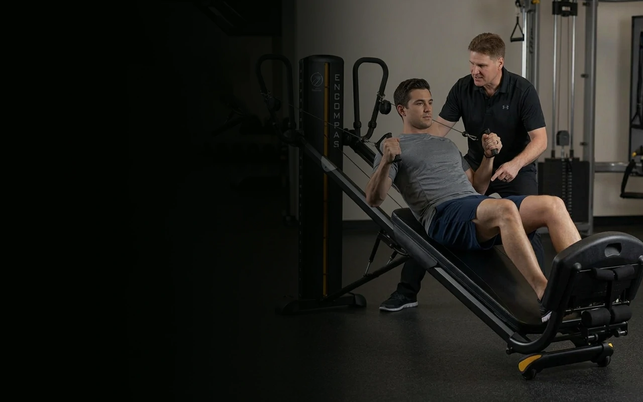 Core strength class at TSquared Personal Training in downtown Vancouver