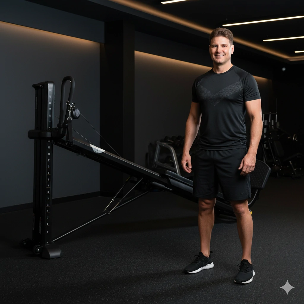 Troy Tyrell coaching at TSquared Personal Training studio in Vancouver