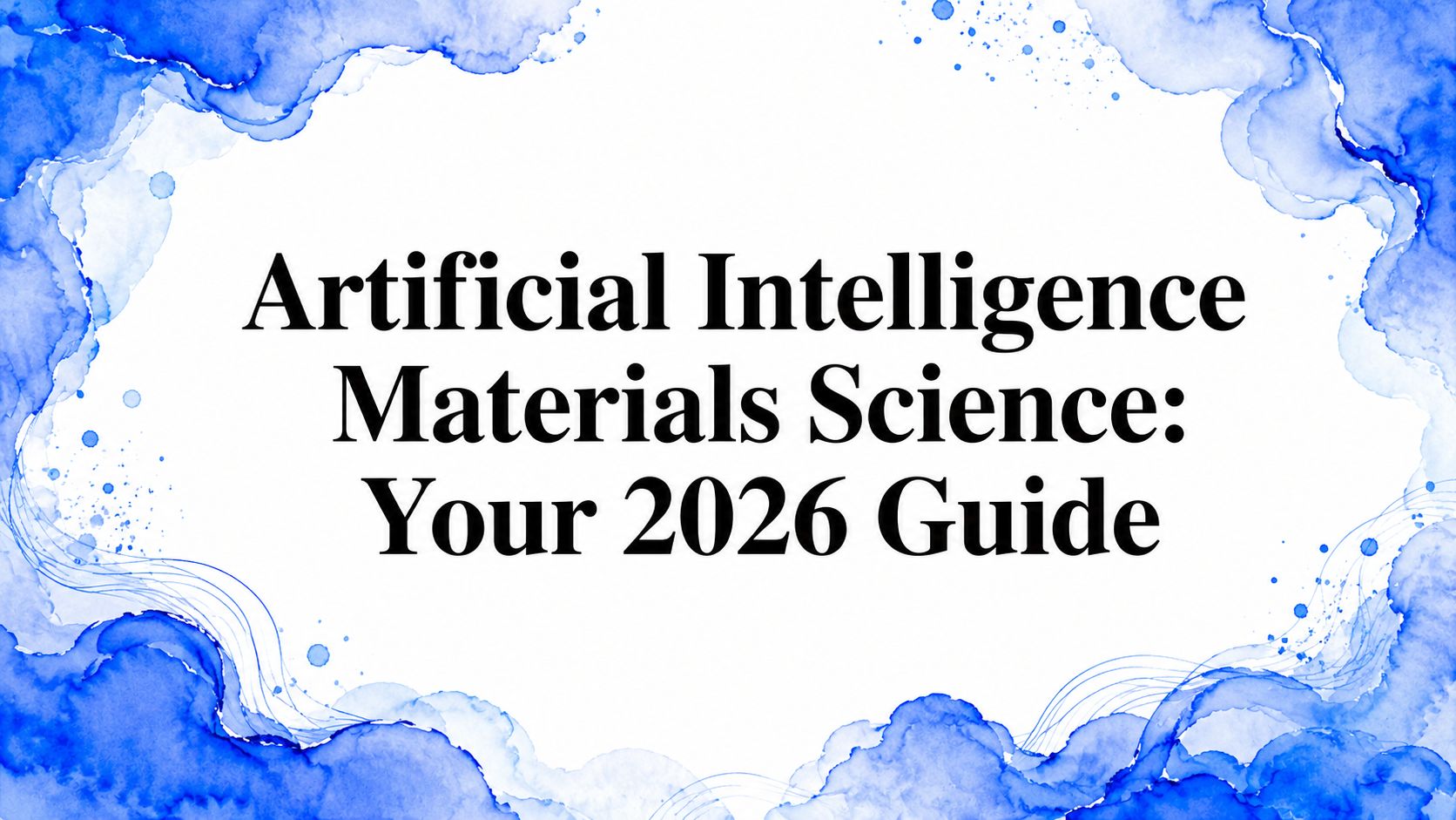 Artificial Intelligence Materials Science: Your 2026 Guide