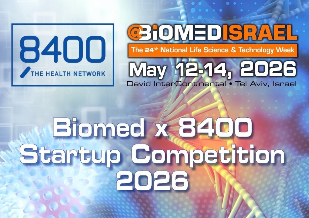 Orvida's CEO, Prof. David Aviezer, to present at the BioMed x 8400 The Health Network Startup Competition