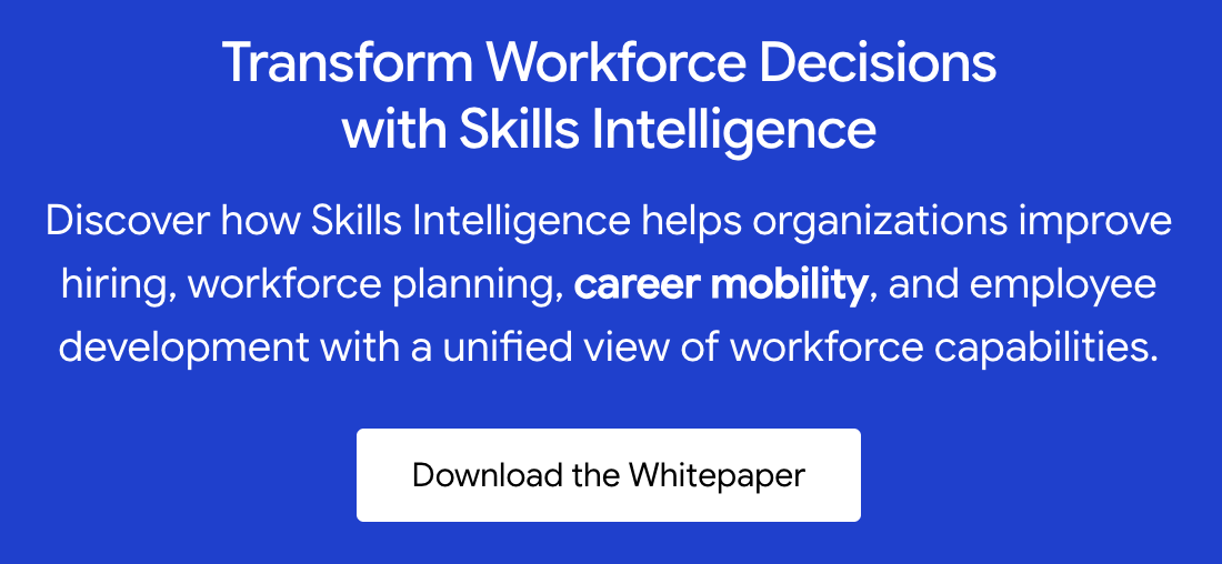 Transform workforce decisions with skills intelligence