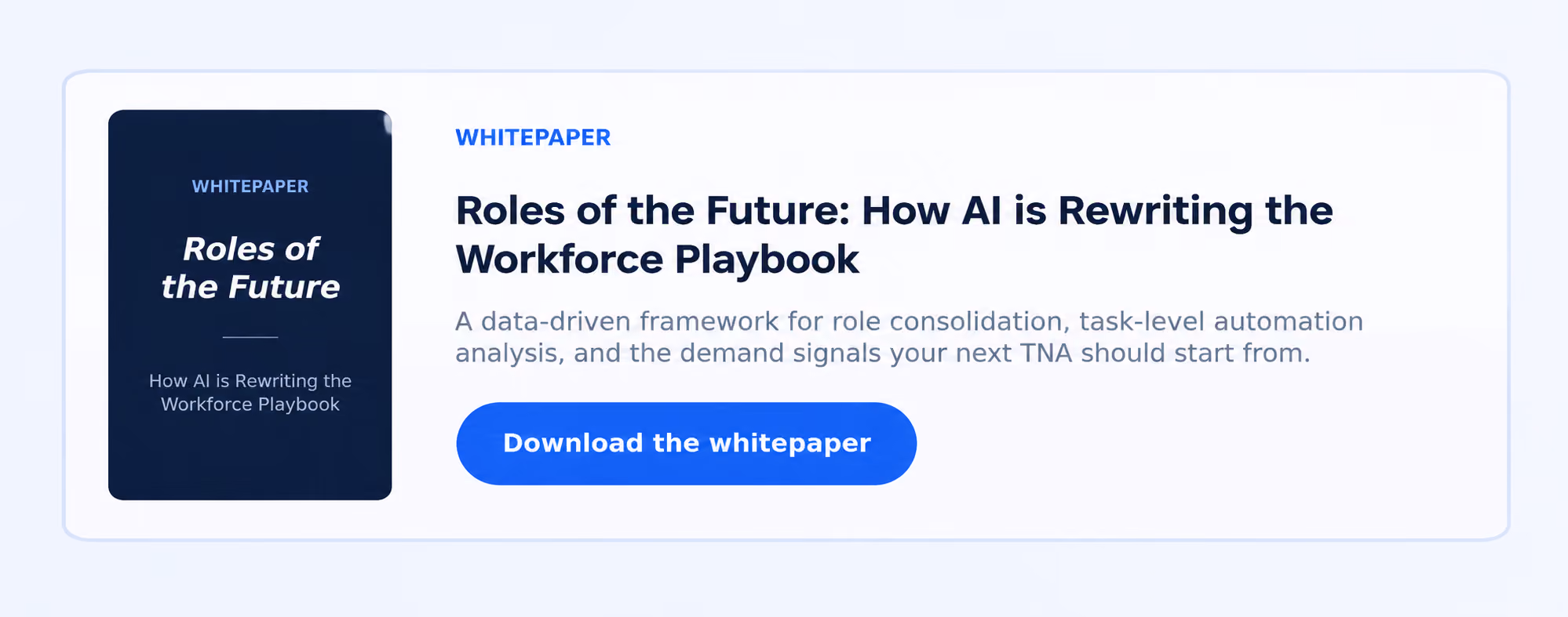Card with the Roles of the Future cover, one-line hook tying it to demand signals, and a Download CTA.