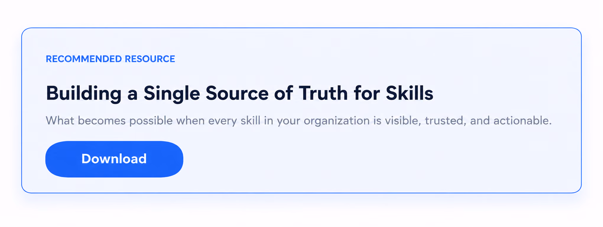 building a single source of truth for skills