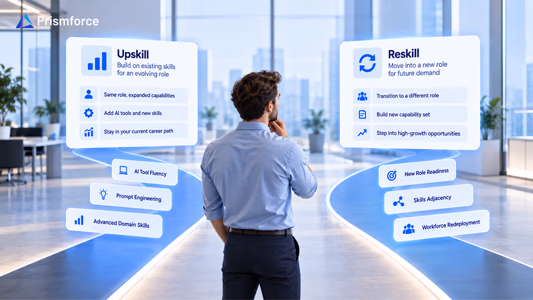 Reskill or Upskill? How to Choose the Right Workforce Strategy for AI Transformation