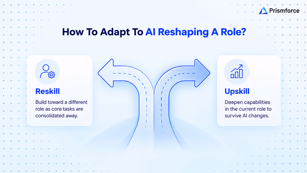 How To Adapt To AI Reshaping A Role?