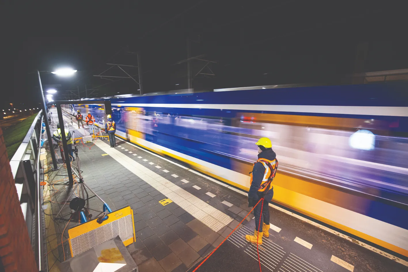 Assessing passenger safety at high-speed passages use case