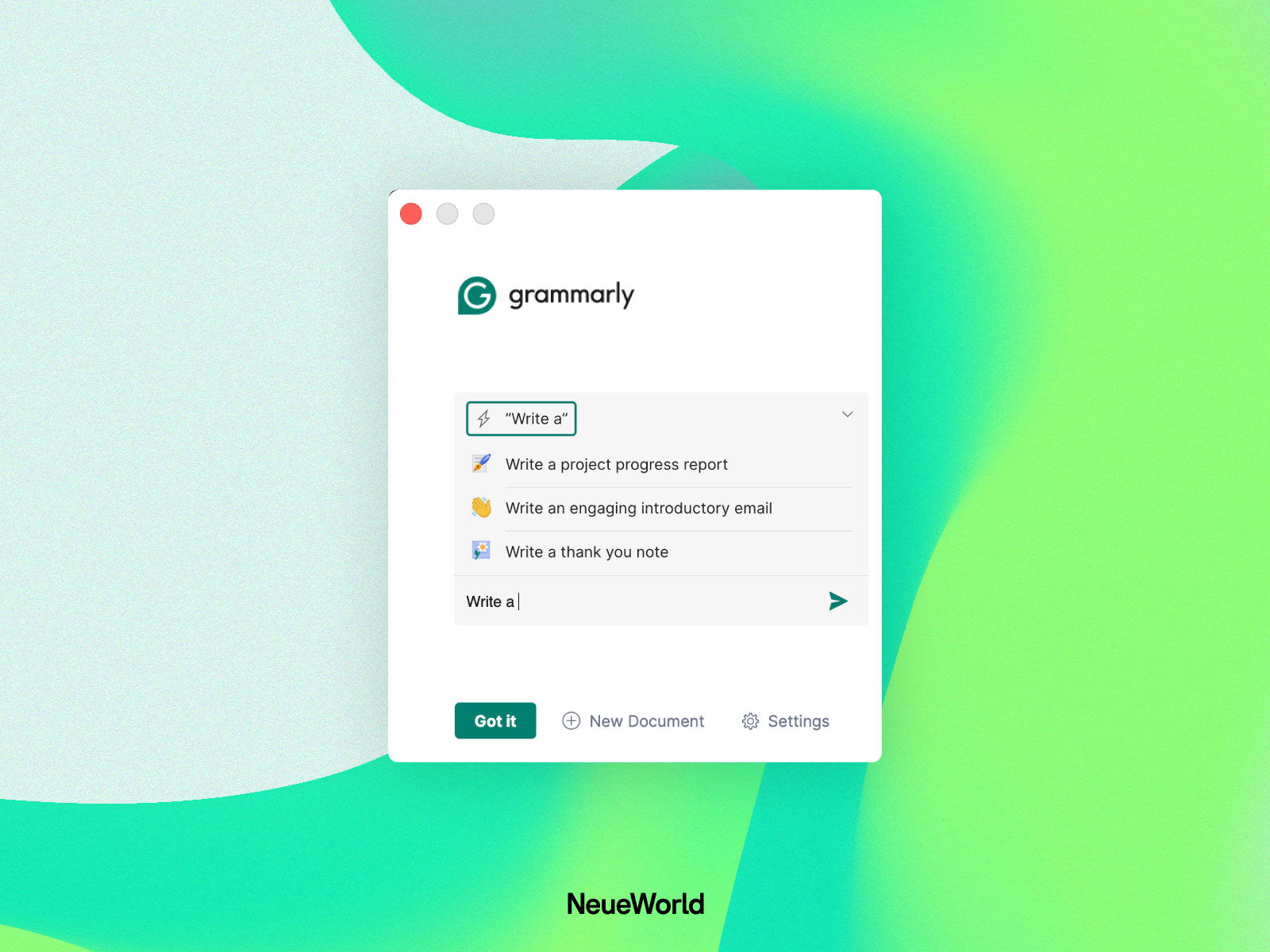 Grammarly for content writing and dictionary