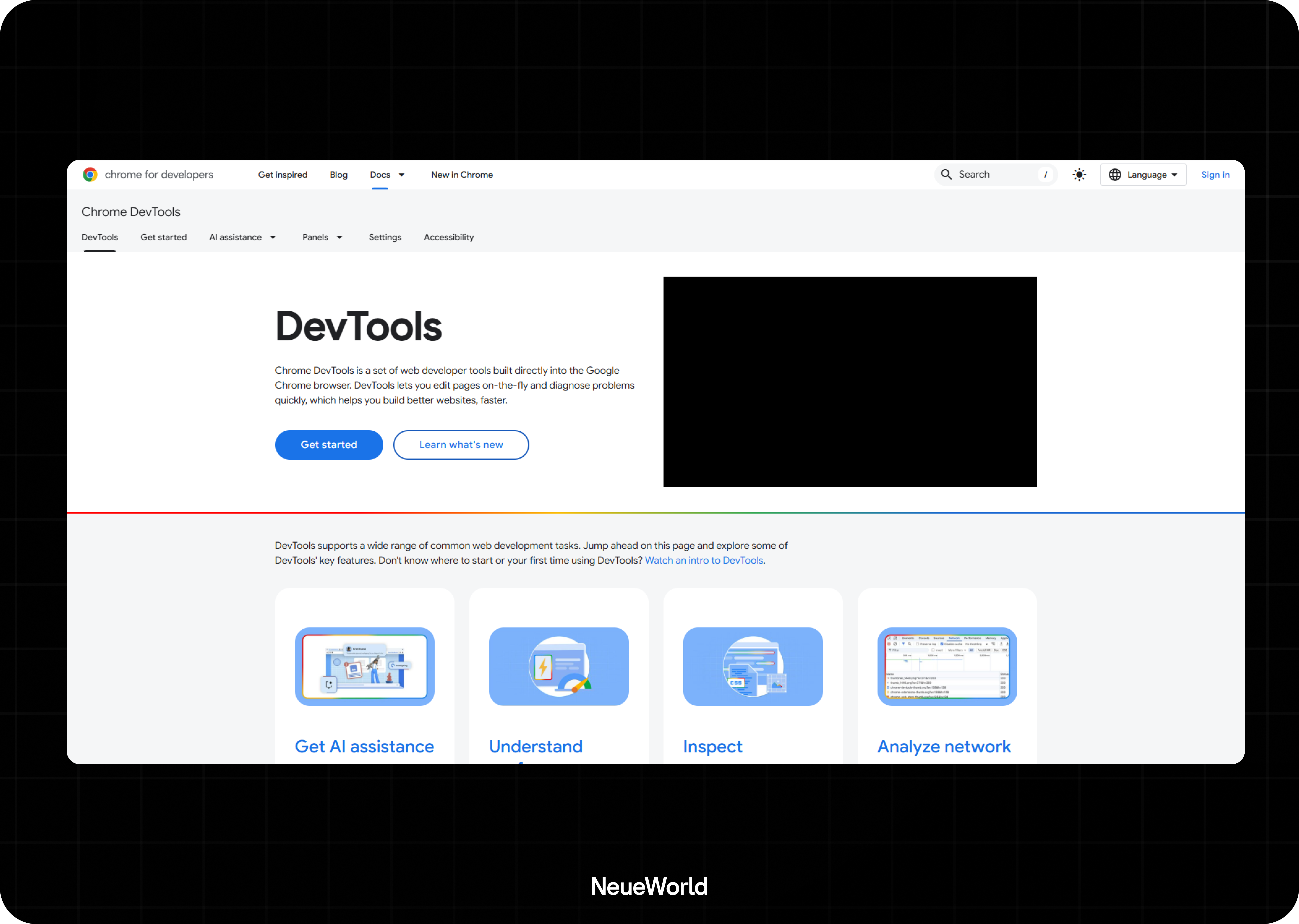 chrome devtools