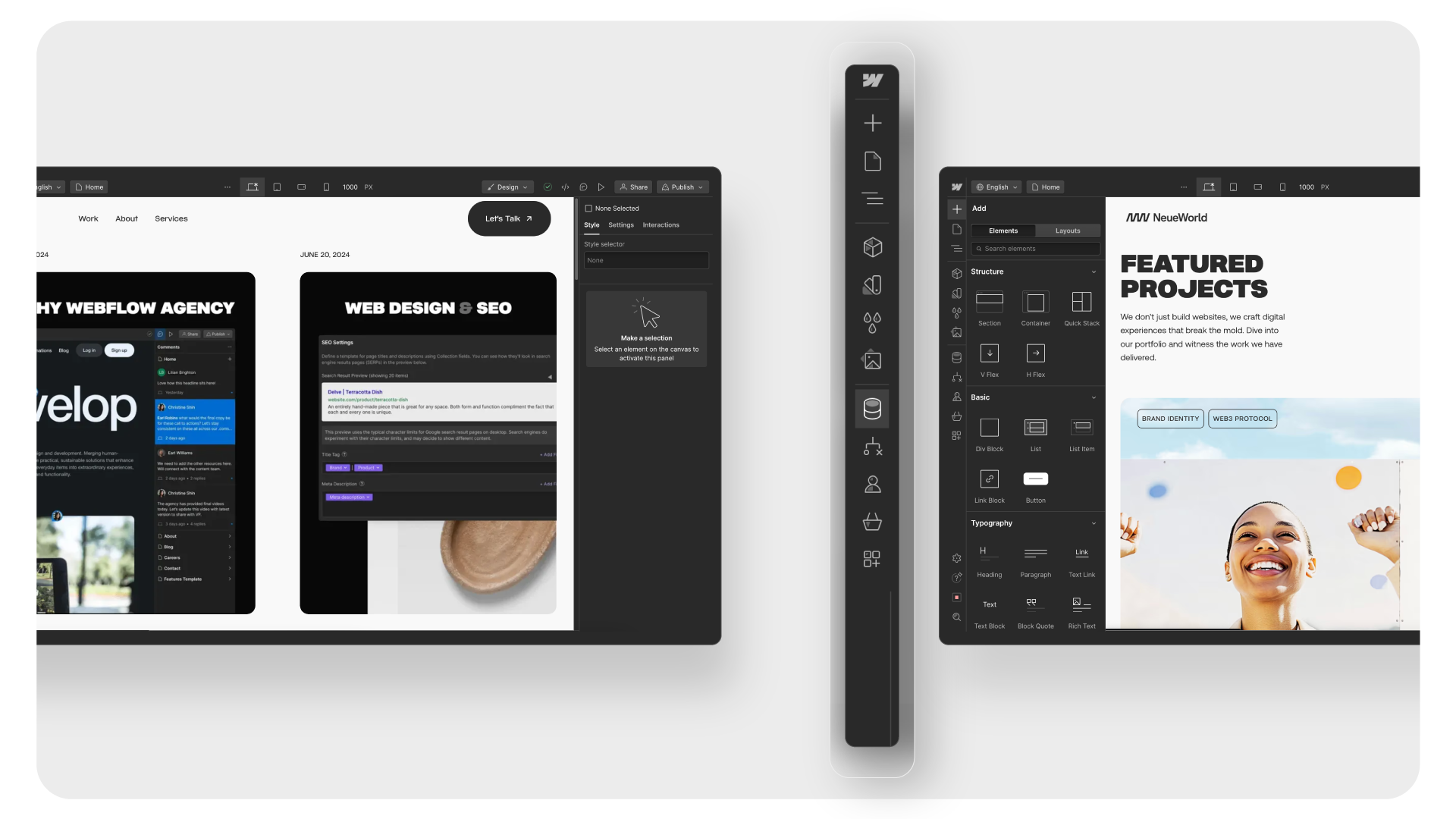 webflow cms