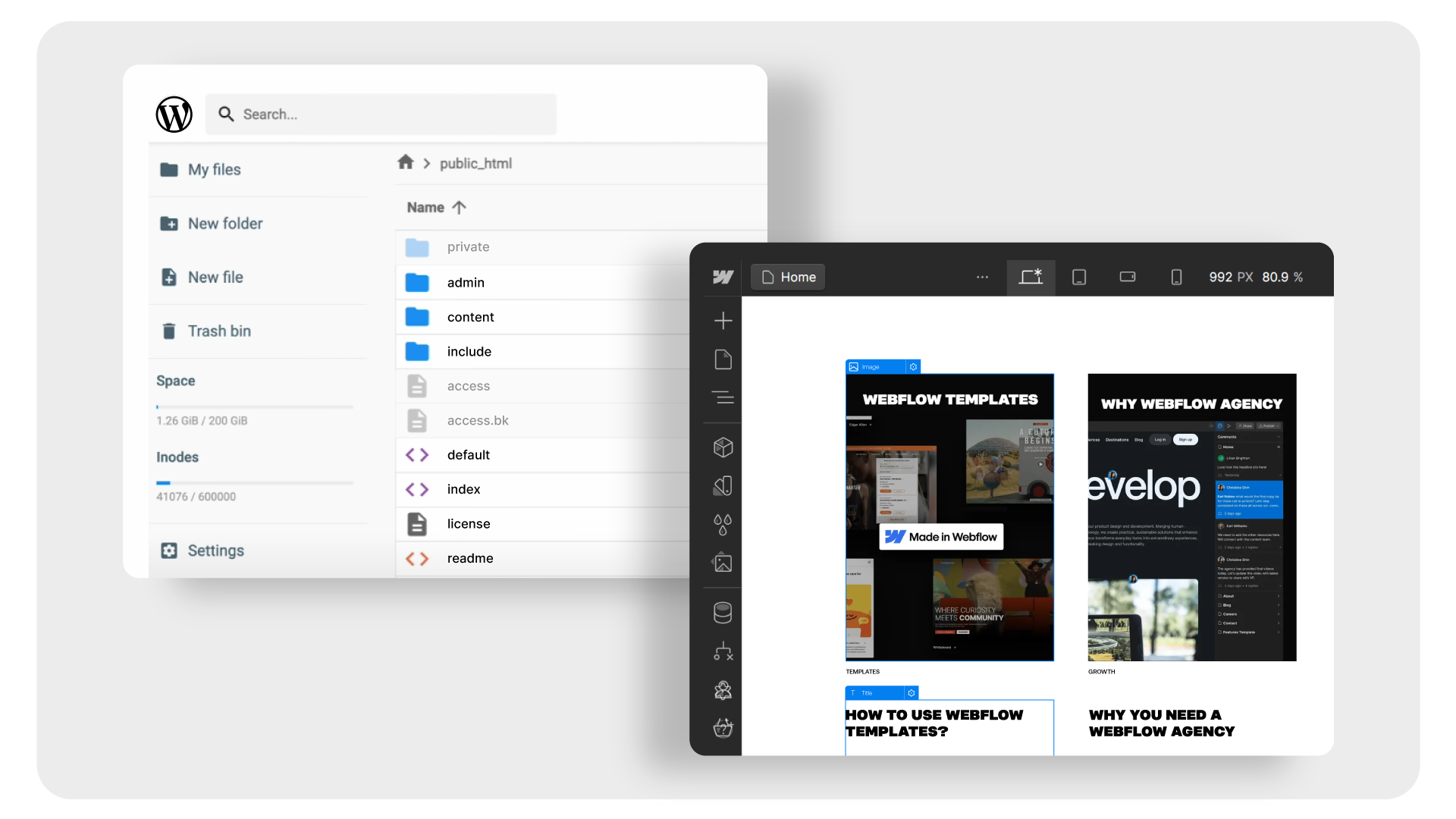 wordpress vs webflow pros and cons