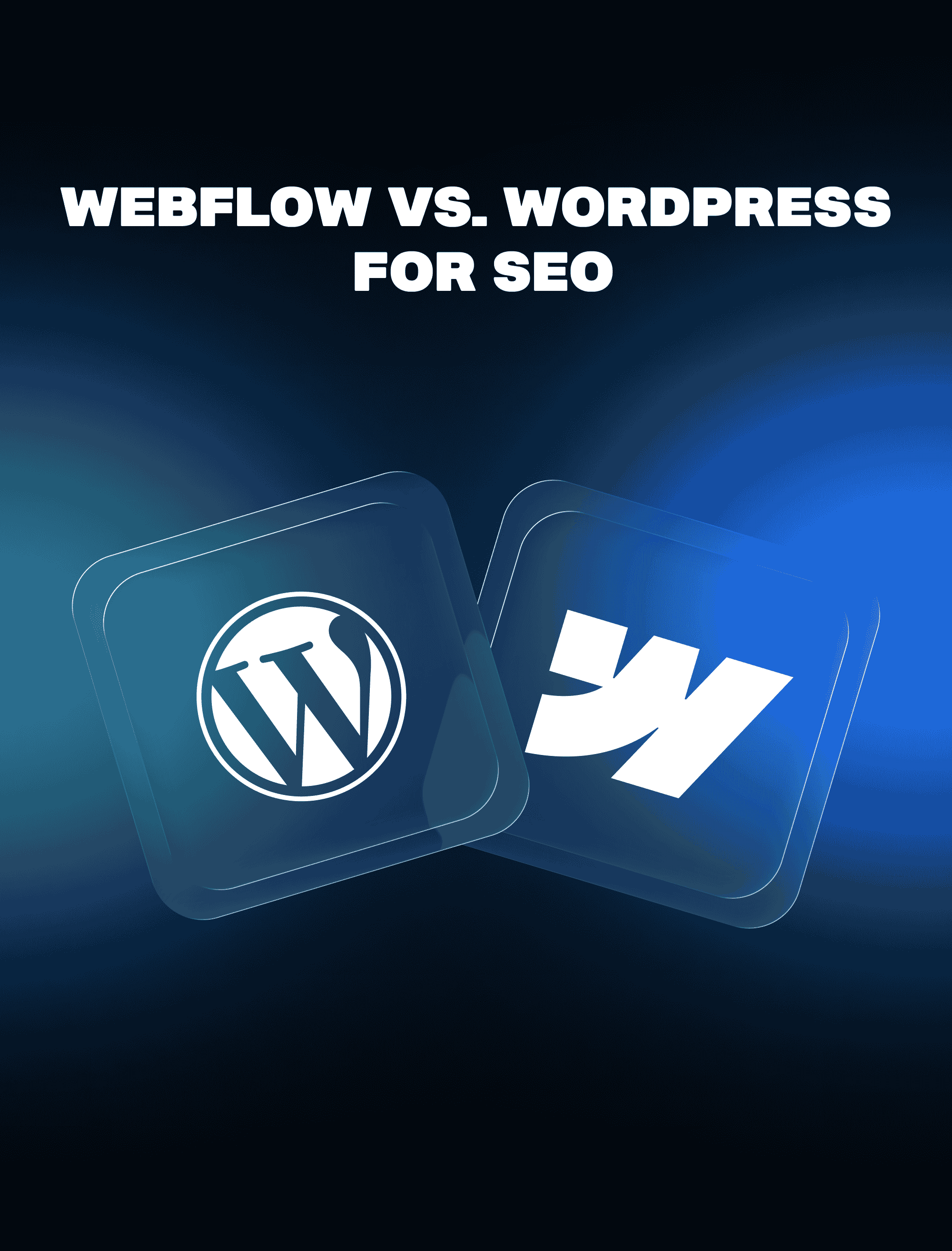 webflow vs wordpress for seo