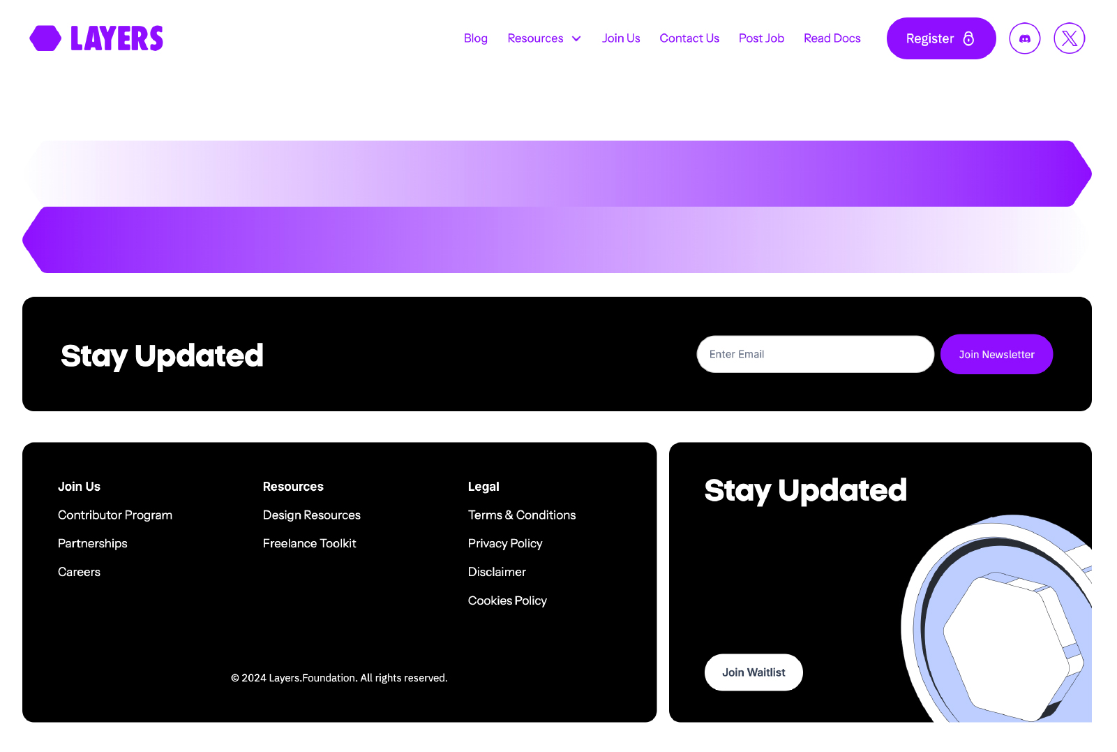 footer -layers foundation