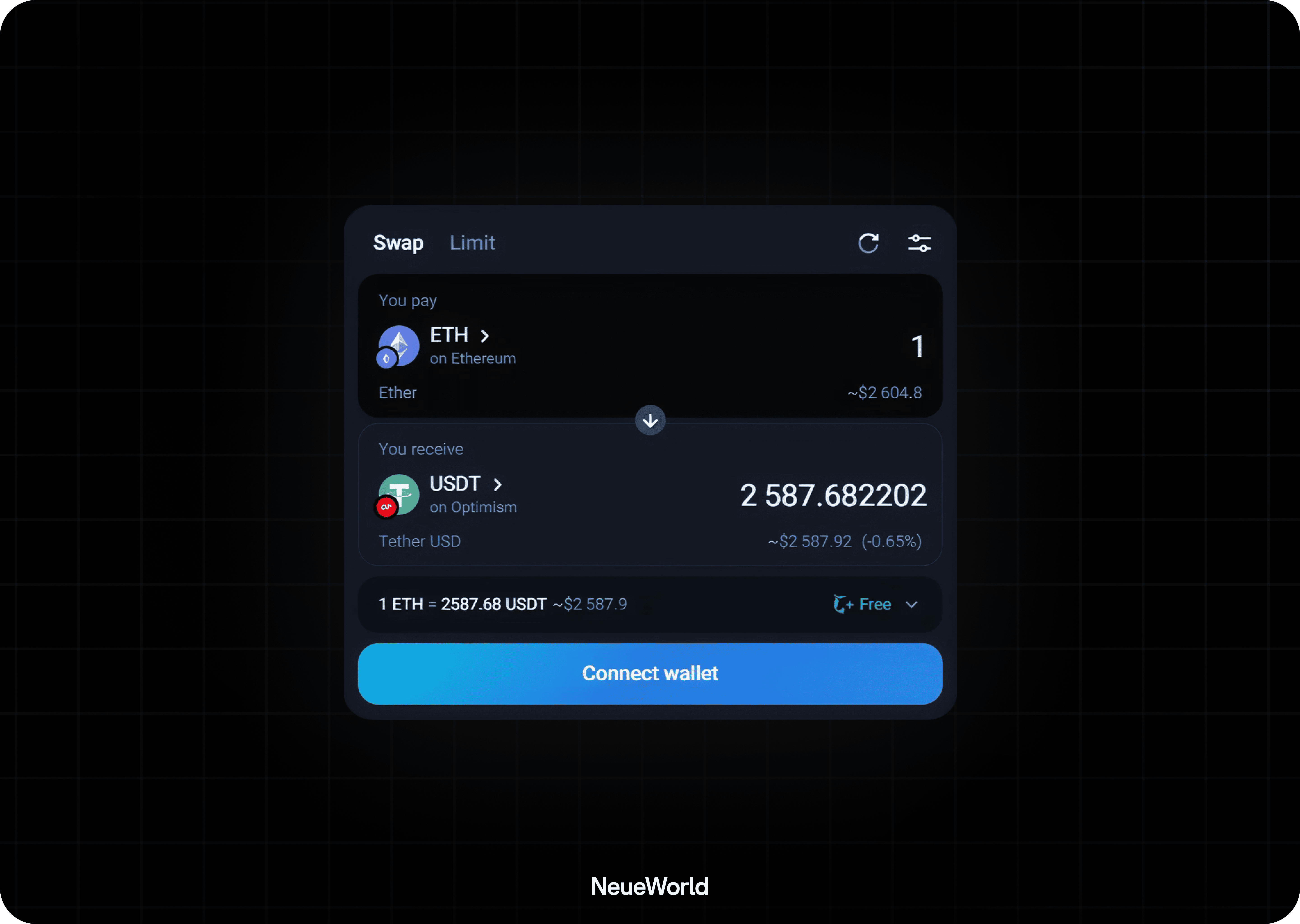 Crypto Converter UI