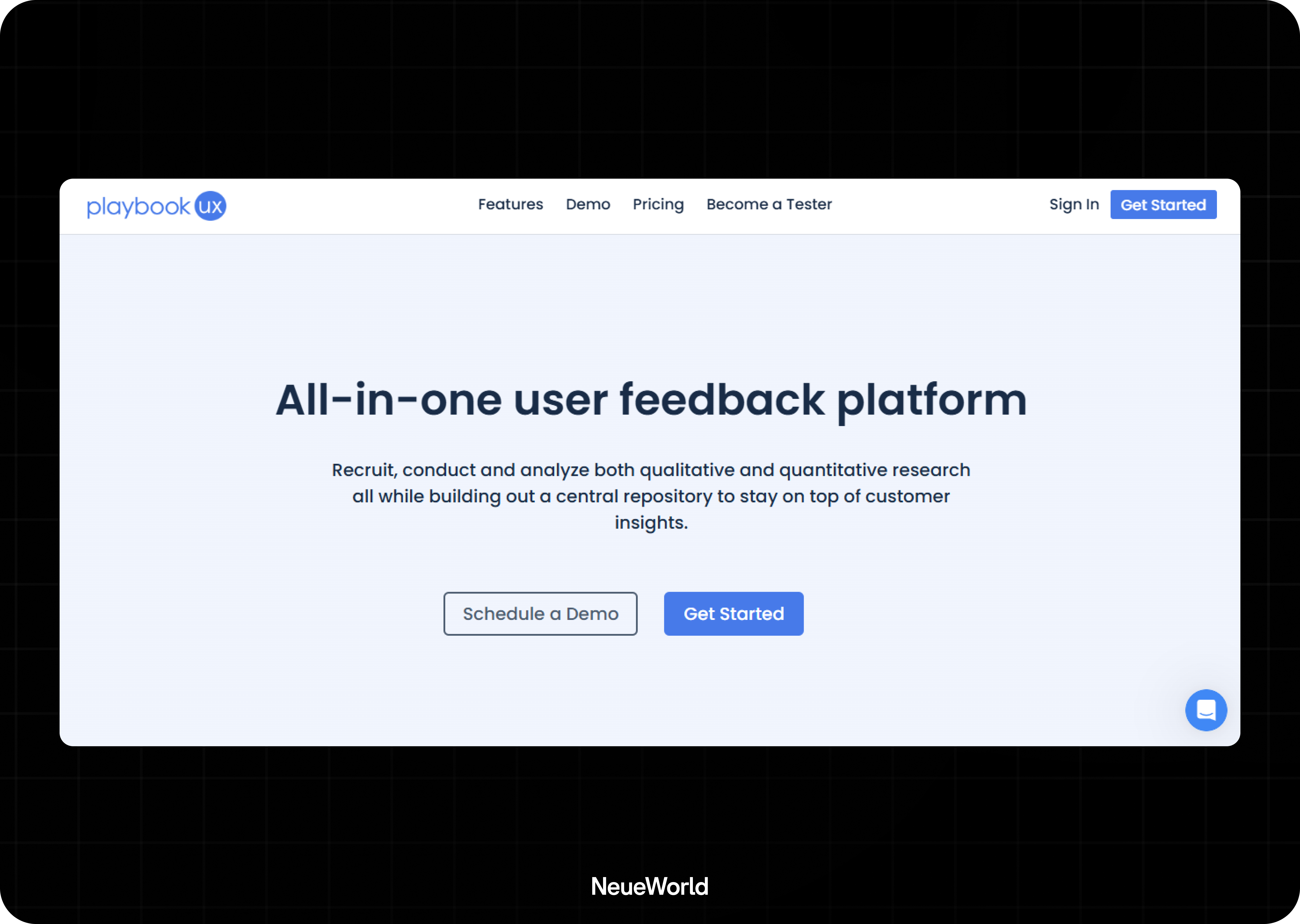 playbookux user feedback platform