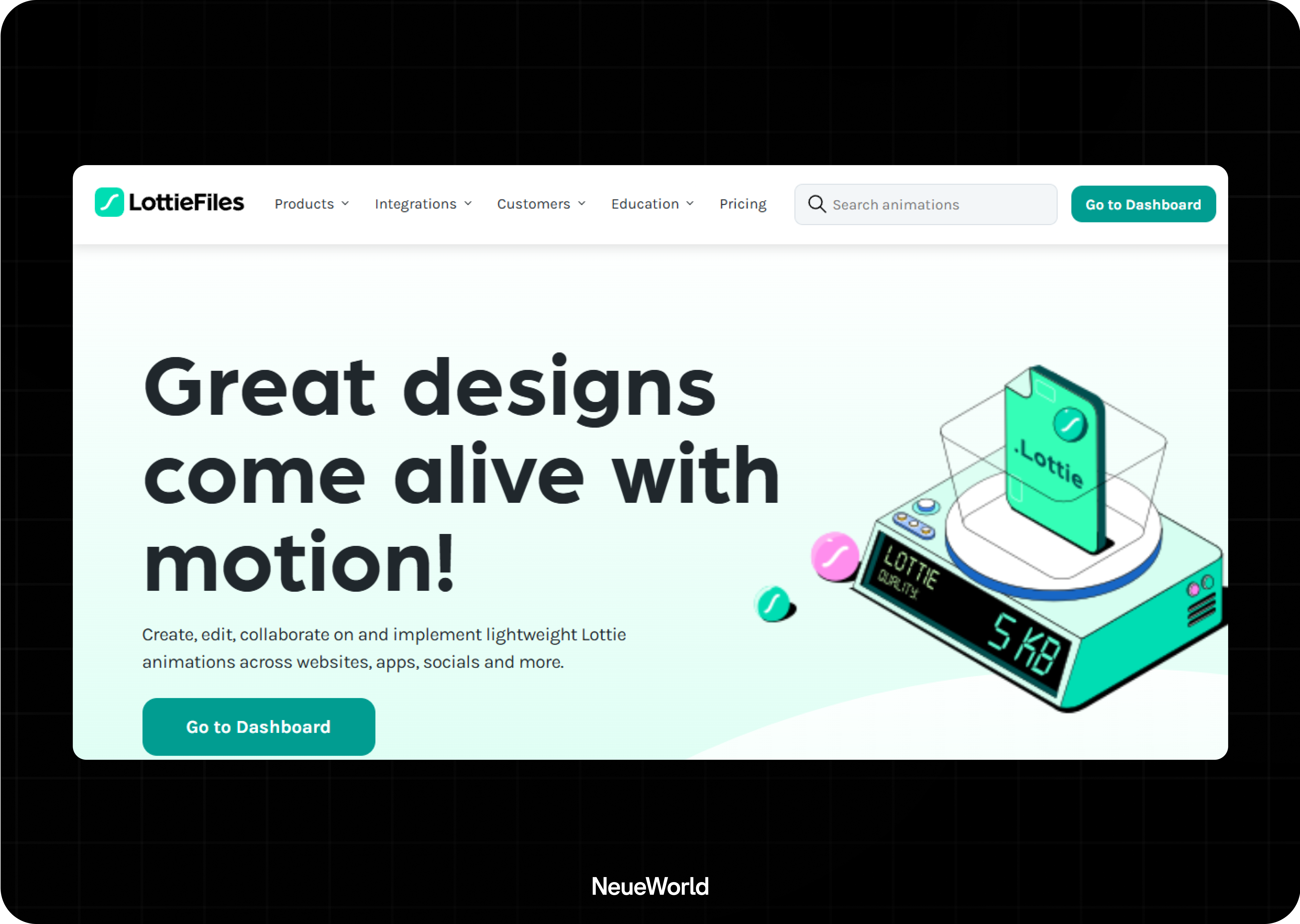 lottieflies: create, edit, & implement animations