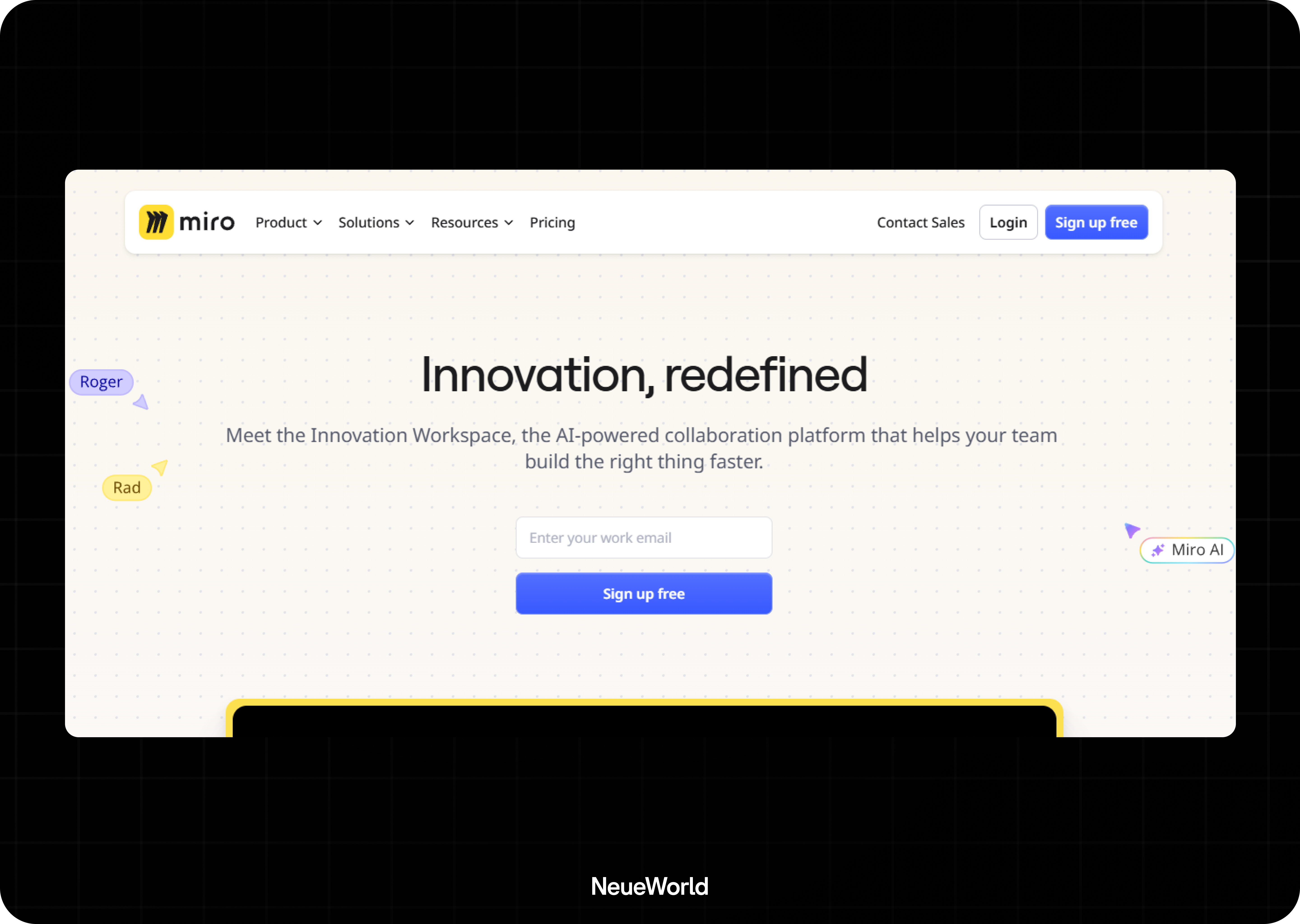 miro for product design