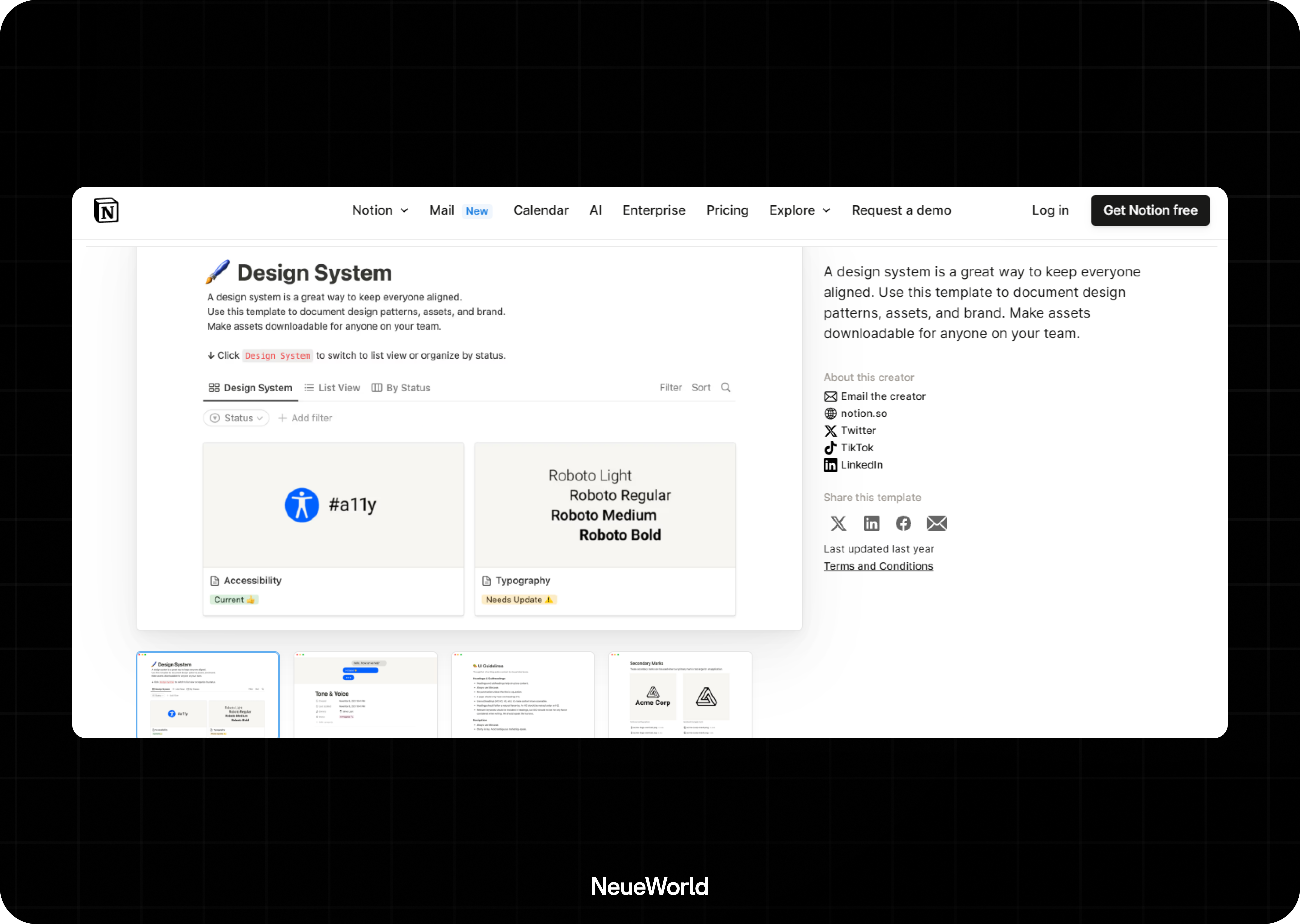 notion design strategy