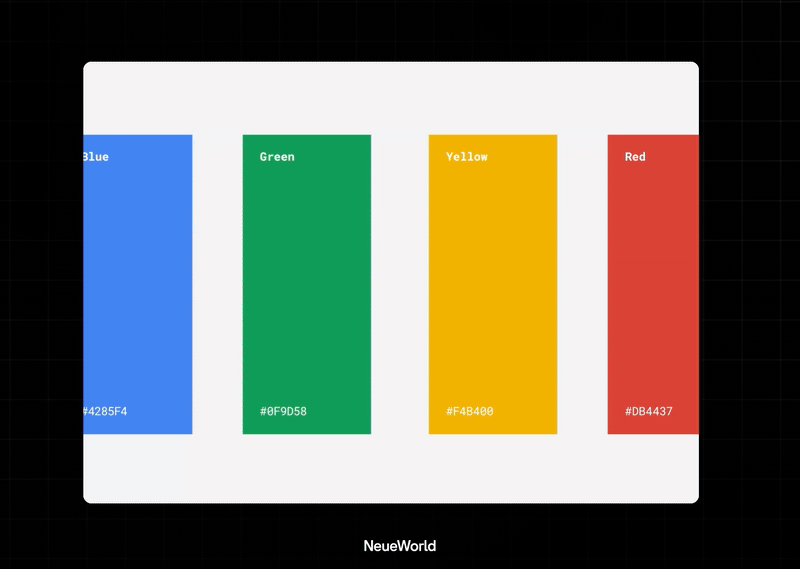  color palette