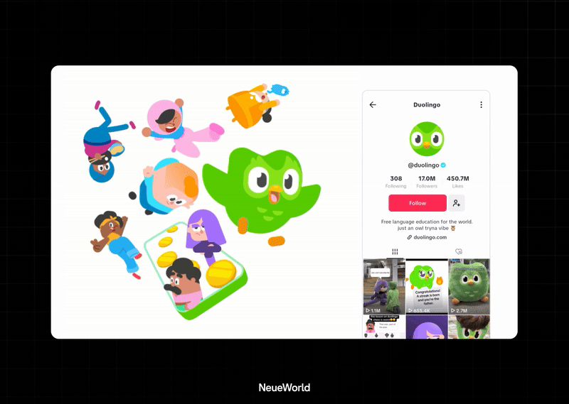 duolingo on tiktok
