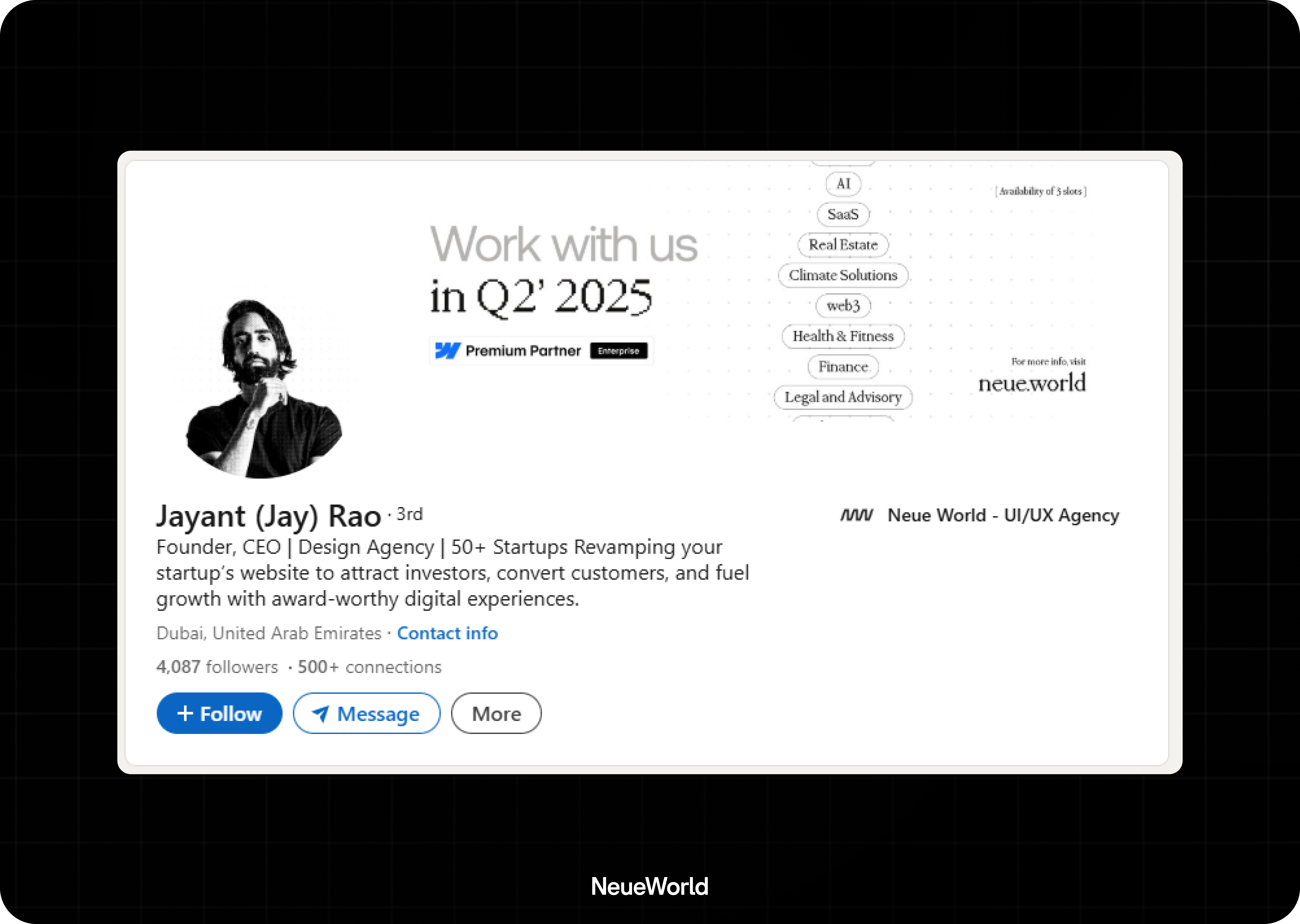 jayant rao linkedin